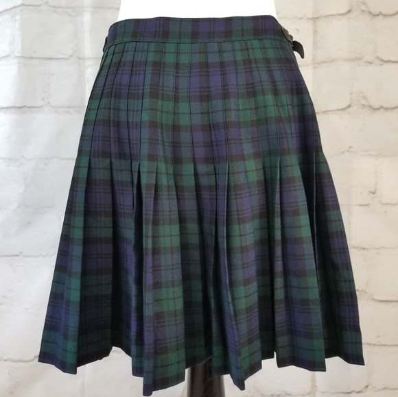 McCarthy 18 Black Watch Tartan Plaid Uniform Skirt - Picture 6 of 11